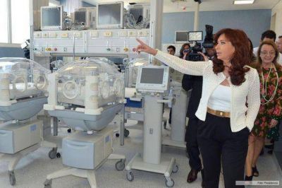 Presidenta inaugur� hospital 