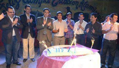 Silva Neder encabez� los festejos de Estaci�n Atamisqui y de Chilca Juliana