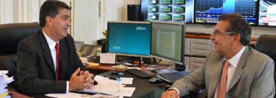 Capitanich le ratific� a Beder Herrera el apoyo de naci�n para el 2015