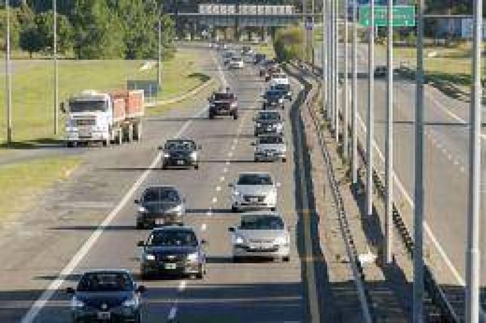 Ruta 2: continuar�n habilitados los dos carriles a Buenos Aires a la altura de Puente Guerrero