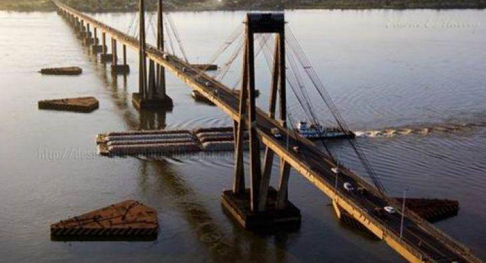Iniciarn arreglos sobre el puente Chaco-Corrientes