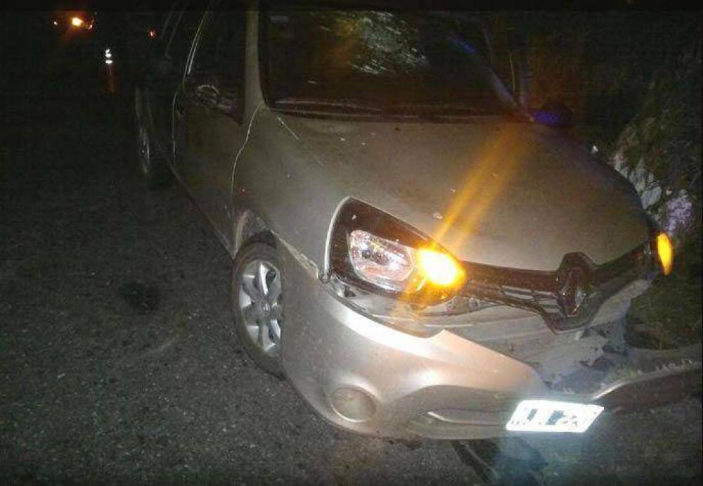 Colisiono contra una monta�a en la Cuesta del Portezuelo