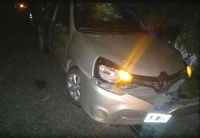 Colisiono contra una monta�a en la Cuesta del Portezuelo