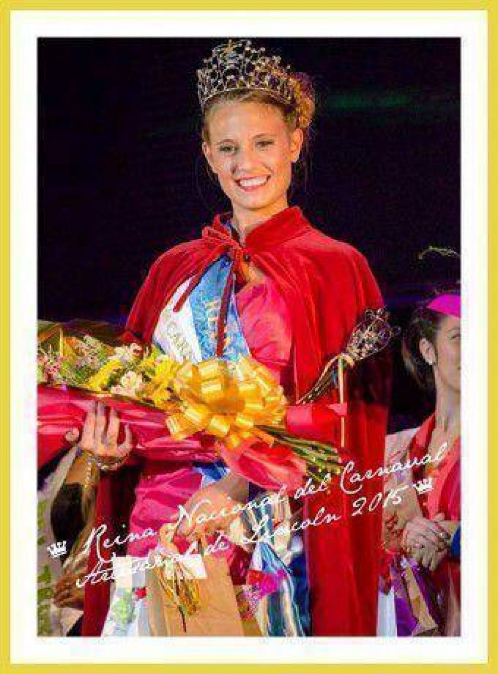 Pau Gonz�lez, Reina del Carnaval Artesanal Nacional de Lincoln