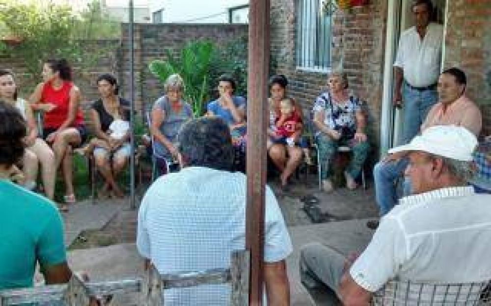 Ceballos recorri� la cuarta secci�n para instalar su candidatura
