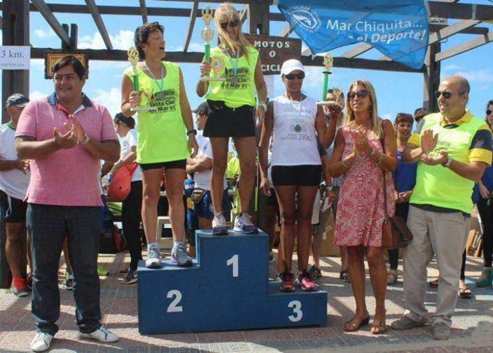 250 atletas animaron la cuarta maratn aniversario de Santa Clara del Mar