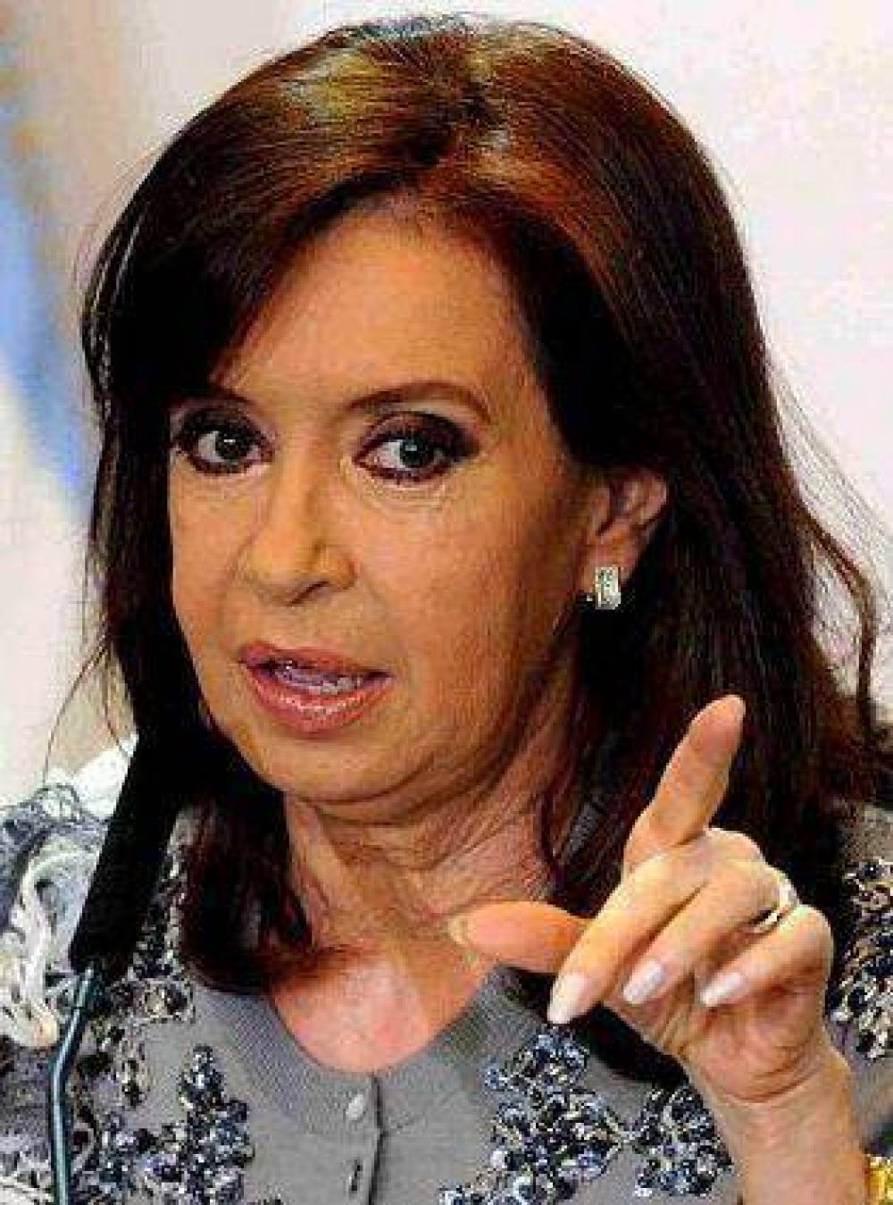 Cristina de fiesta en Chapadmalal
