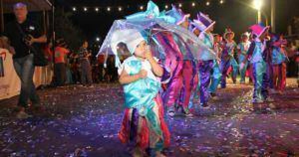 Los chicos que fueron las grandes estrellas del corso