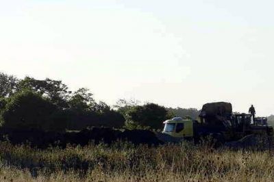 Detectan en Azul otra recarga de piedras en camiones: ahora en ruta 3