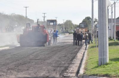 Cien por Ciento Asfalto: ya se cubrieron m�s de la mitad de las cuadras