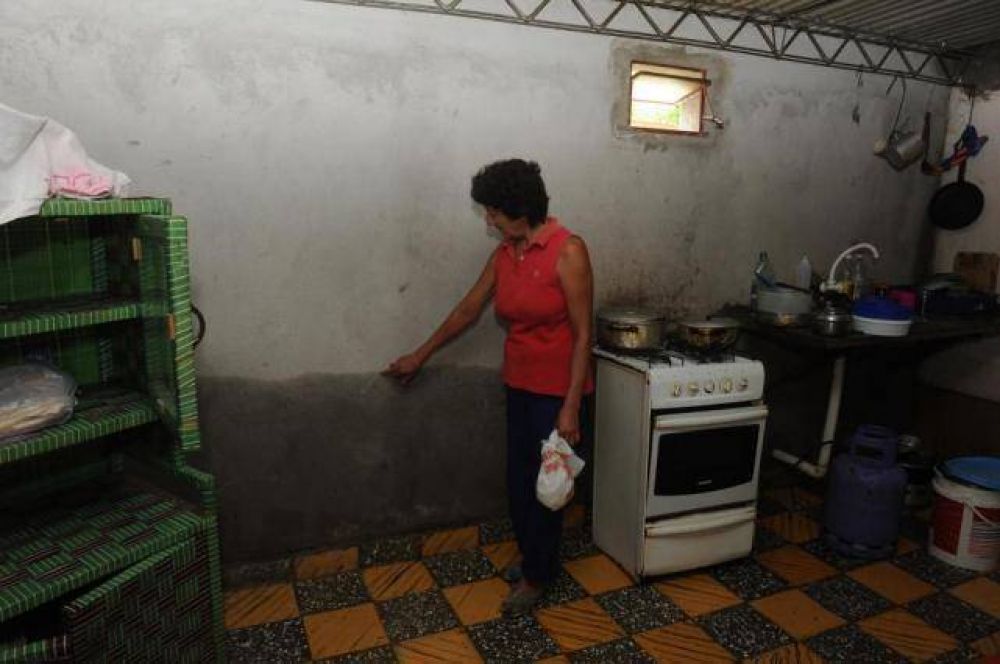Con suelos saturados y canales tapados de basura, se teme nuevas inundaciones