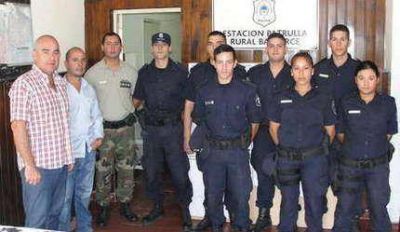 Echeverr�a recibi� a nuevos efectivos