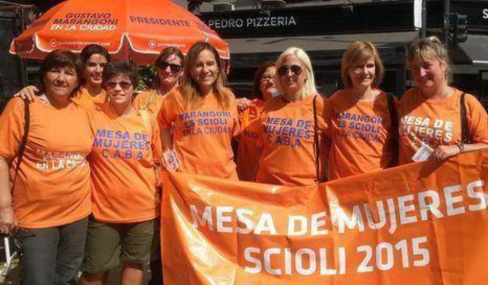 Marangoni comenz� su campa�a en la Ciudad
