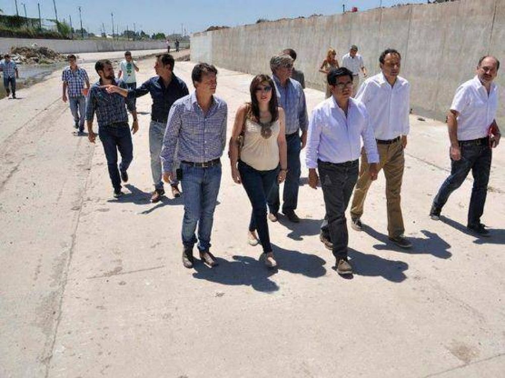 Sabrina Rodr�guez, sobre las obras h�dricas: �Debemos estar atentos a lo que se est� haciendo�