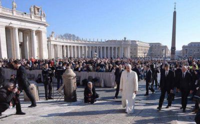 El Papa reclam� 