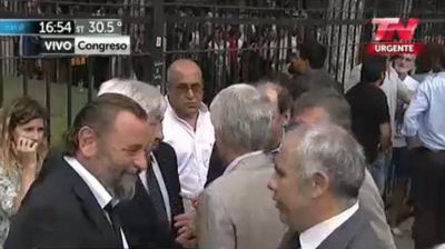 #18F: los fiscales que convocaron a la marcha de silencio llegaron al Congreso