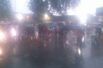 Escasa participaci�n en el 18F de Villa Ballester y San Mart�n