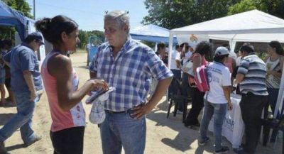 Contin�an los operativos integrales en los barrios