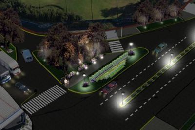 Contin�a el redise�o de los ingresos a San Isidro 