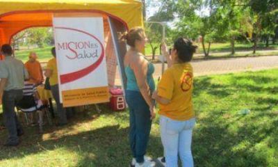 Otorgar�n certificados de aptitud f�sica en la Carpa de la Salud