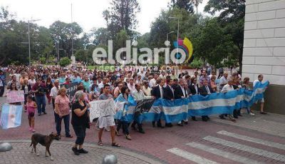 Importante marcha por el 18F en Catamarca