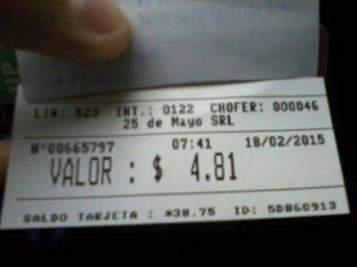 La Municipalidad sancionar� a las unidades que cobren el boleto de colectivo a 4,81
