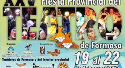 En sus bodas de Plata comienza la Fiesta Provincial del Teatro