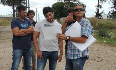 Facundo Moyano recorri� las obras del club