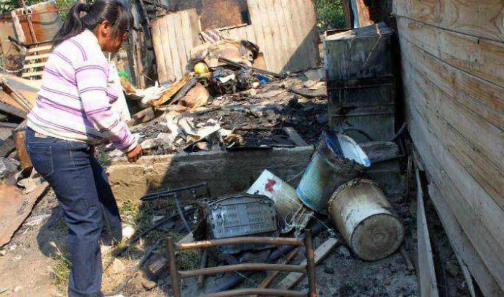 Perdi� todo en un incendio y necesita ayuda 