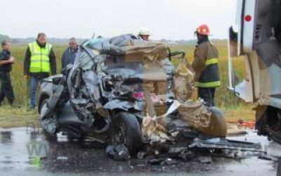 Fatal accidente en Ruta Nacional 205: Dos muertos