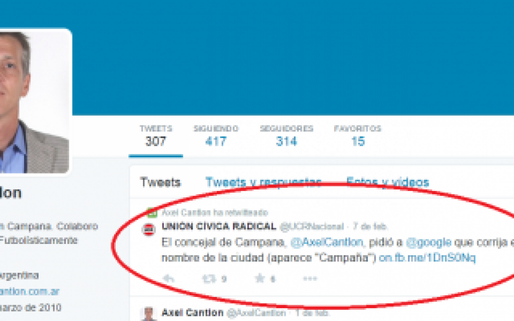 Campana: Indignaci�n de vecinos con un candidato porque se 