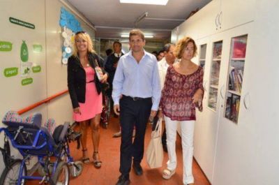 Avanzan las obras en las escuelas provinciales a cargo de Obras Sanitarias
