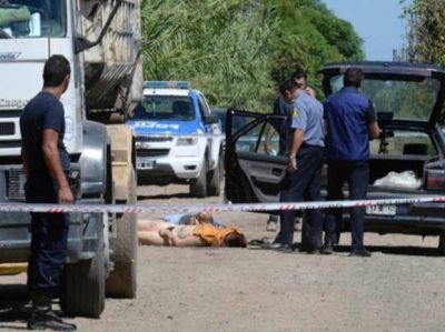 Doble crimen con sello narco: ejecutan a una pareja de ex convictos en un camino rural de P�rez