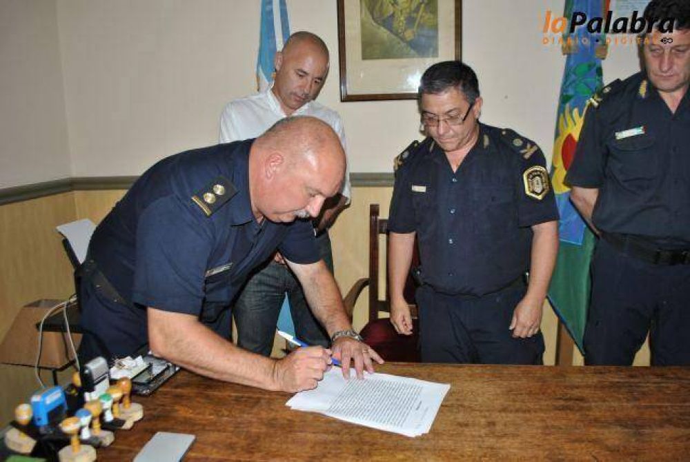 Confirman el cambio de los mximos jefes policiales de Patagones Fatutta asumi hace poco ms de un ao