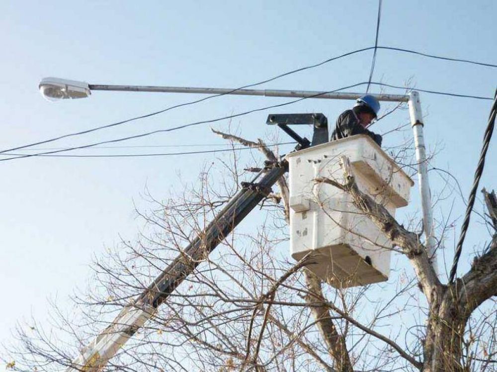 Comienza el recambio de todas las luces de San Rafael