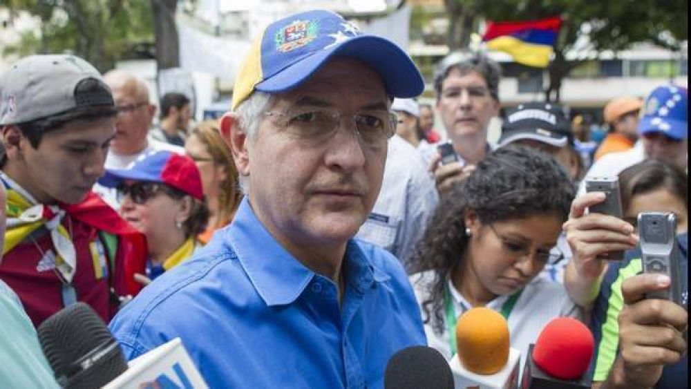 Golpe a la oposici�n en Venezuela: detienen al alcalde de Caracas
