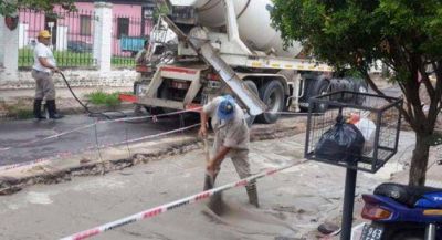 Arreglan calles c�ntricas para el inicio de clases