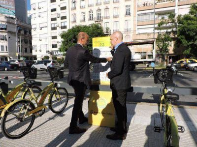 Inauguran el sistema de Ecobicis autom�ticas en la Ciudad