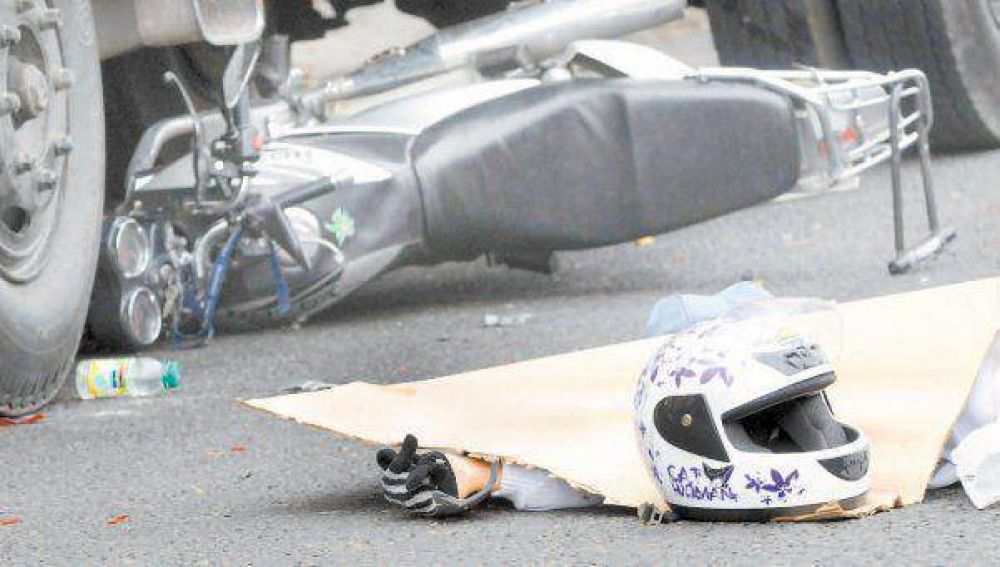 Cada semana mueren 51 motociclistas en accidentes