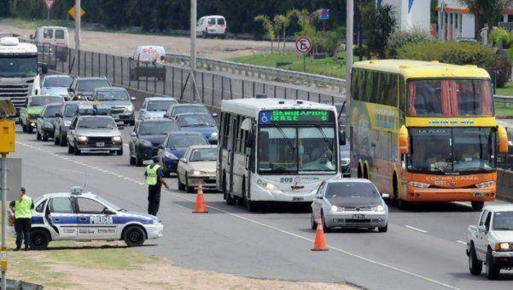 �ltimo finde de febrero: m�s de 1600 autos por hora hacia la Costa