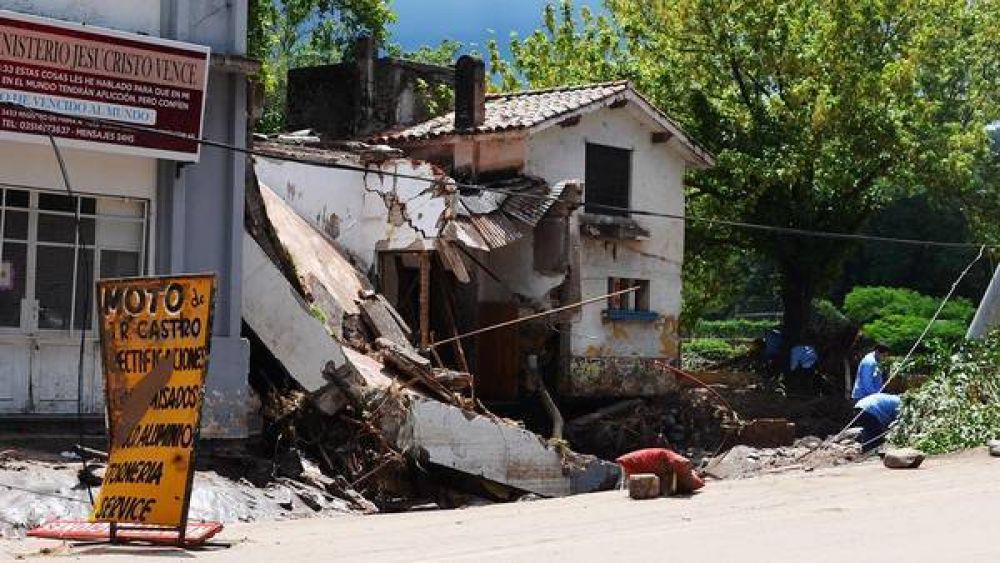 C�rdoba: estiman en $ 450 millones las p�rdidas por el temporal
