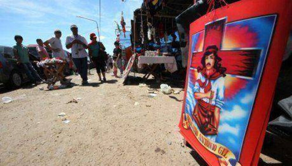 Hallaron el cuerpo sin vida de un hombre en el santuario del Guacho Gil