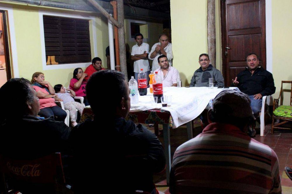 Jalil se reuni� con dirigentes de El Rodeo
