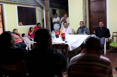 Jalil se reuni� con dirigentes de El Rodeo
