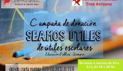 �Seamos �tiles�, campa�a de la Juventud Radical 