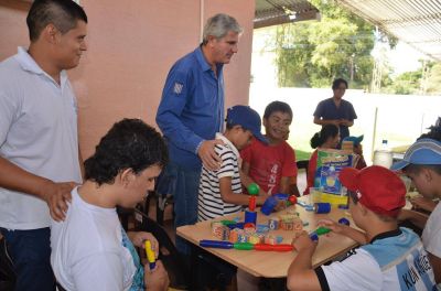 Zottos destac� la tarea de una ONG que trabaja en la integraci�n de discapacitados