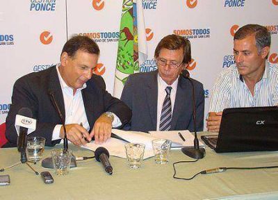  Ponce anunci� millonaria obra de desag�es pluviales para el centro de la ciudad