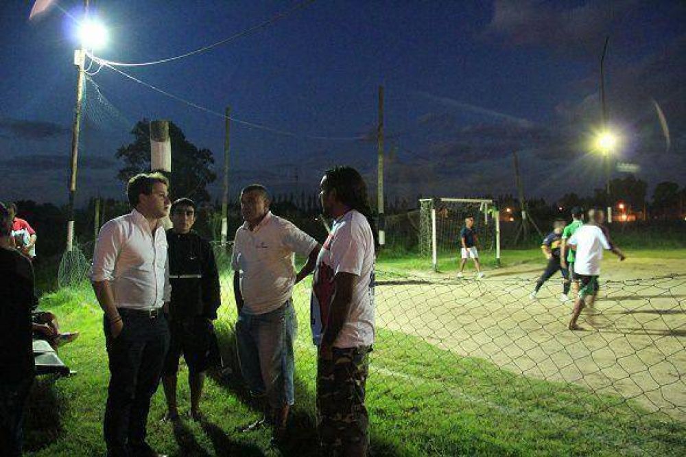 Campbell apoya el deporte
