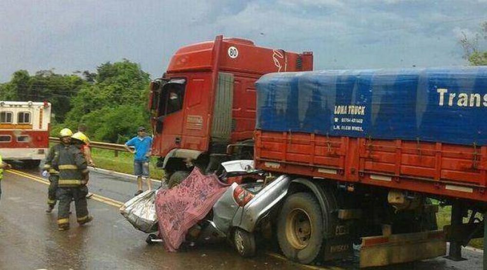Estremecedor accidente en ruta 12