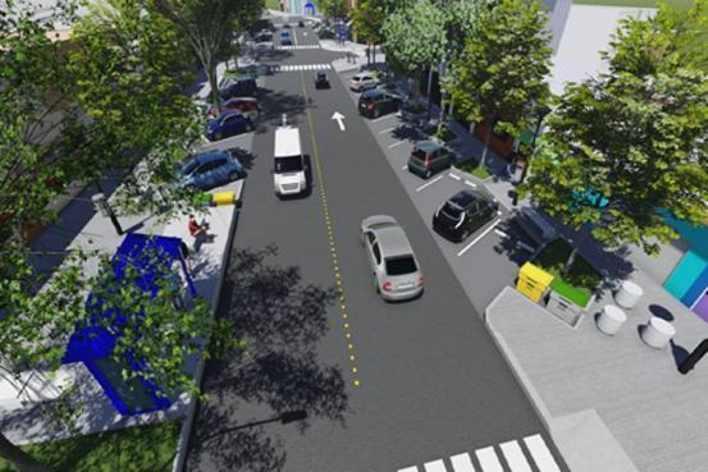 Avanza la remodelaci�n integral del centro comercial de Las Lomas de San Isidro  